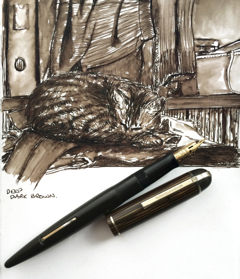 Brown Ink Inky Thoughts The Fountain Pen Network